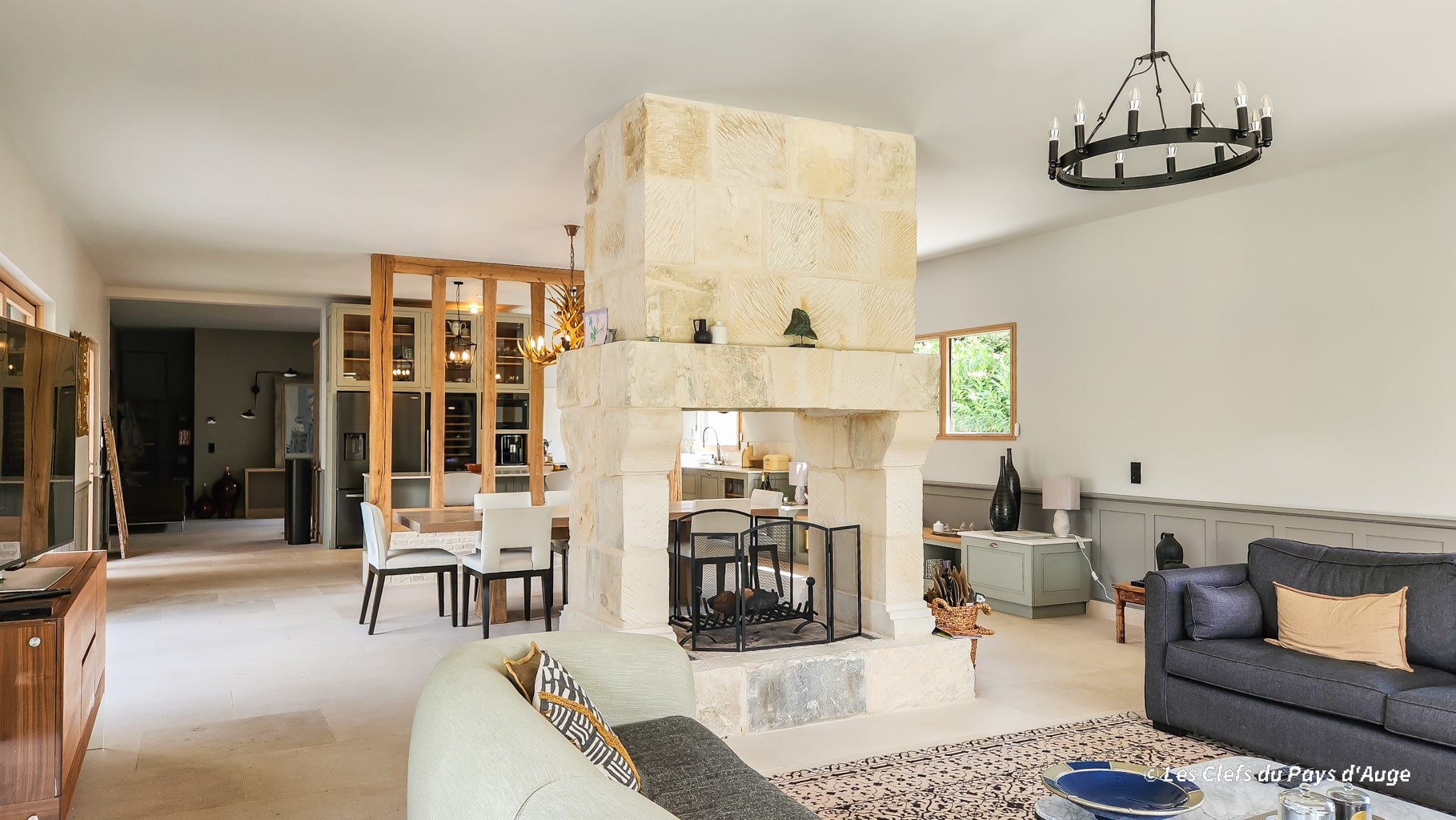 Maison d'exception avec piscine à Tourgéville en Pays d'Auge